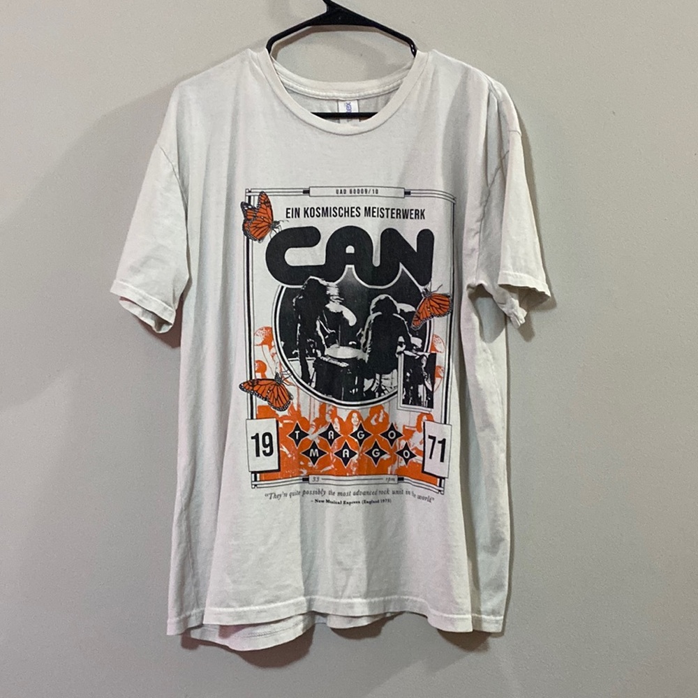 CAN Tago Mago Graphic Band Tee - Size L
